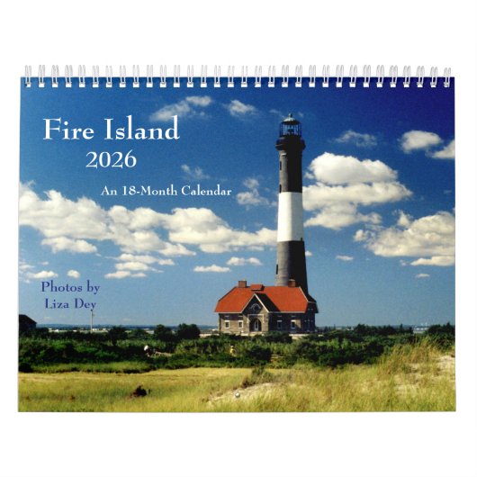 Feuerinsel 2026 Ein 18-monatiger Kalender (Titelbild)