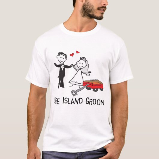 Feuerinsel Groom T - Shirt (Vorderseite)