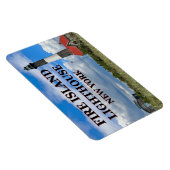 Feuerinsel Leuchtturm, New York Flexi Magnet (Rechte Seite)