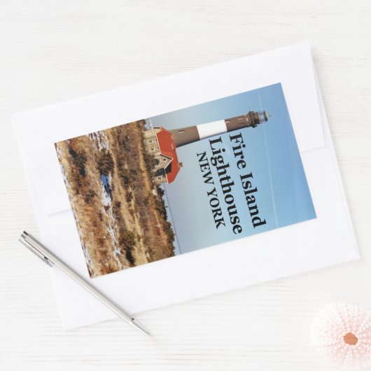 Feuerinsel Leuchtturm, New York Stickers (Umschlag)