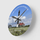 Feuerinsel-Leuchtturm, New Yorker Uhr (Winkel)