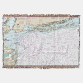 Feuerinsel-Licht-zu-Sea-Rock-Nautikkarte 12326 Decke