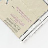 Feuerinsel-Licht-zu-Sea-Rock-Nautikkarte 12326 Fleecedecke (Ecke)