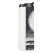 Feuerinsel Lighthouse New York Moon Thermosbecher (Nach links gedreht)