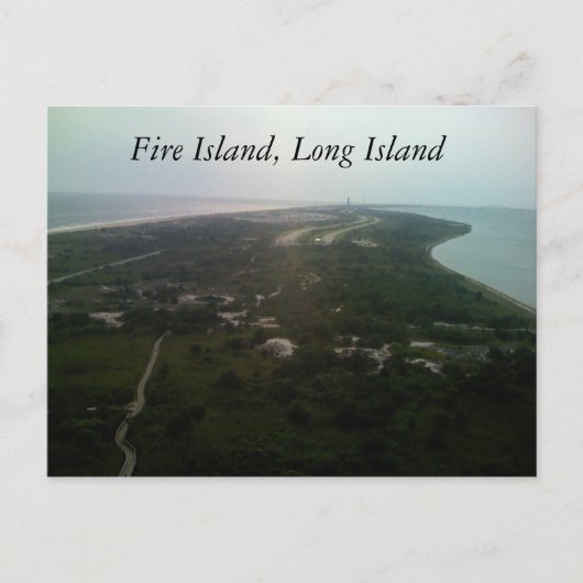 Feuerinsel, Long Island Postkarte (Vorderseite)