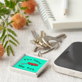 Feuerinsel Schlüsselanhänger (Seite)