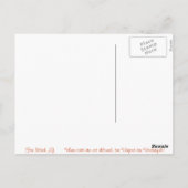 Feuerinsel-Wagen Postkarte (Rückseite)