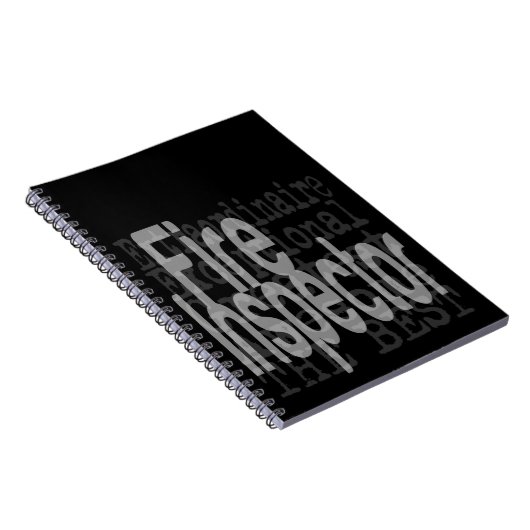 Feuerinspektor Notizblock (Rechte Seite)