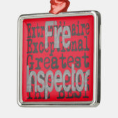 Feuerinspektor Silbernes Ornament (Links)