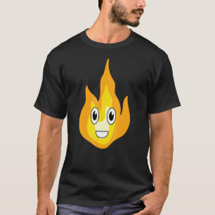 Feuerkalifermalerei Dämonischer Kunstwerk Lüfter T-Shirt