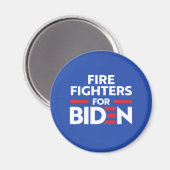 FEUERKämpfer FÜR JOE BIDEN Magnet (Vorderseite/Rückseite)