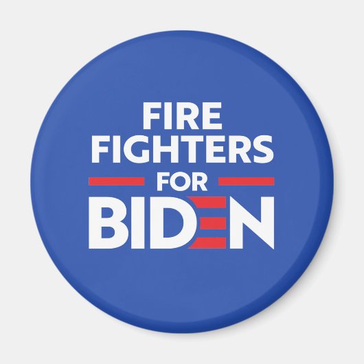FEUERKämpfer FÜR JOE BIDEN Magnet (Vorne)