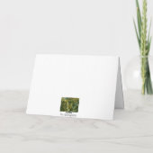 Feuerkarten, Geburtstagskuzen Karte (Rückseite)