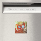 Feuerkatze Magnet (In Situ (Geschirrspüler))