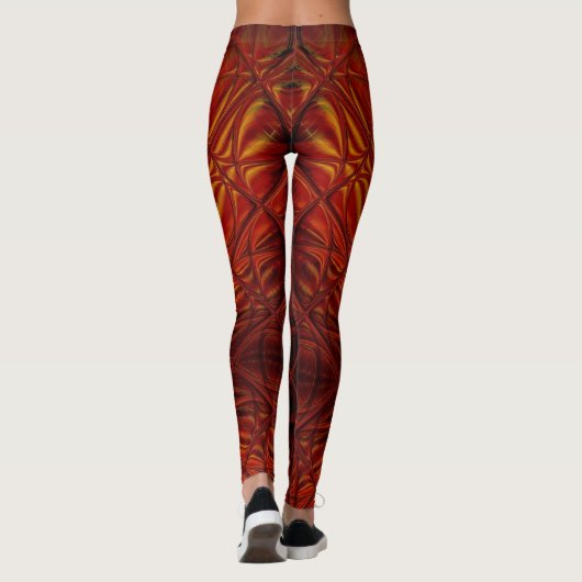 Feuerkessel Leggings (Rückseite)