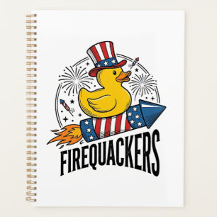 Feuerknaller Patriotische Ente Feuerwerk-Shirt-Des Planer