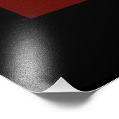 Feuerkrieger fotodruck (Ecke)