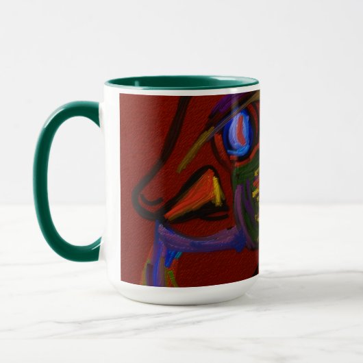 Feuerkrieger-Kombitasse Tasse (Links)