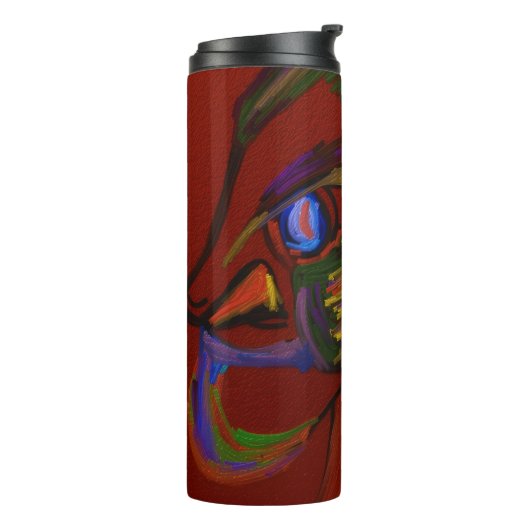 Feuerkrieger thermosbecher (Nach links gedreht)