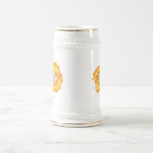 Feuerkugel die Kammer Bierglas (Mittel)