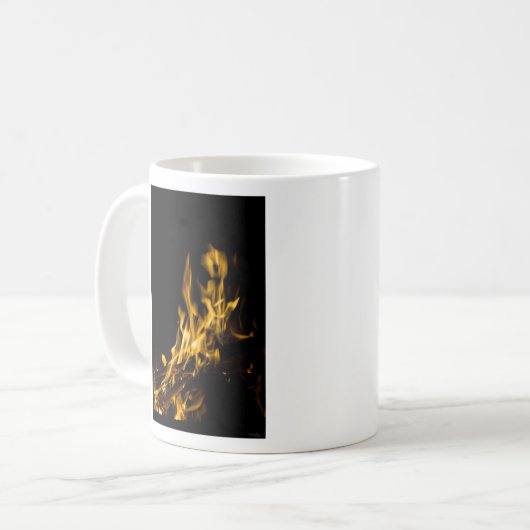 Feuerkunst Kaffeetasse (Vorderseite Links)