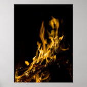 Feuerkunst Poster (Vorne)