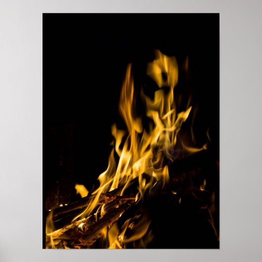 Feuerkunst Poster (Vorne)