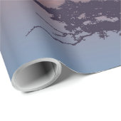 Feuerlager in der Nähe des Sees Geschenkpapier (Rolleneckpunkt)