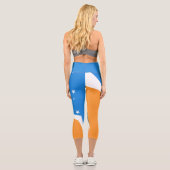 Feuerland Capri Leggings (Rückseite)