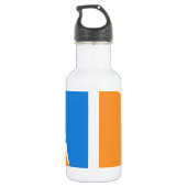 Feuerland Edelstahlflasche (Rückseite)
