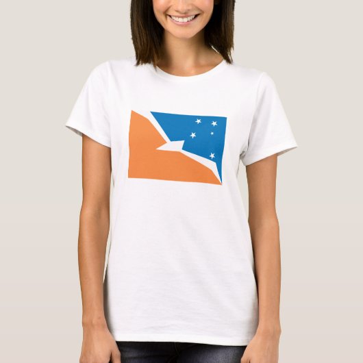 Feuerland-Flaggen-T - Shirt (Vorderseite)