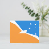 Feuerland Postkarte (Stehend Vorderseite)