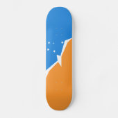 Feuerland Skateboard (Vorderseite)