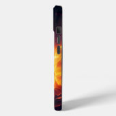 Feuerland und Brimstone Landschaft 4 Case-Mate iPhone Hülle (Rückseite / Links)