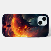 Feuerland und Brimstone Landschaft 4 Case-Mate iPhone Hülle (Rückseite (Horizontal))