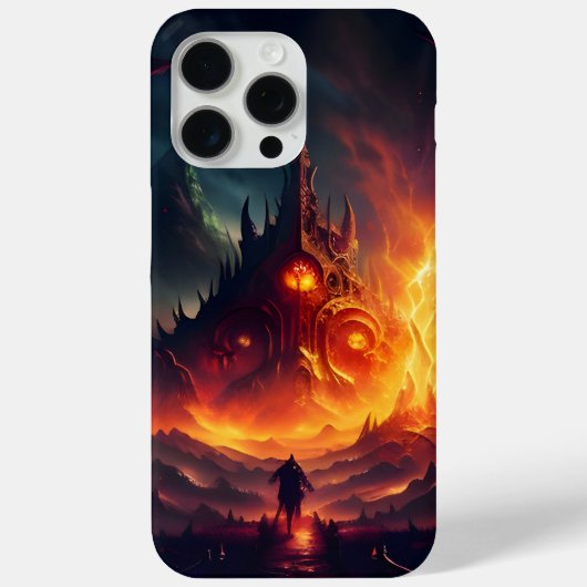 Feuerland und Brimstone Landschaft 4 Case-Mate iPhone Hülle (Rückseite)