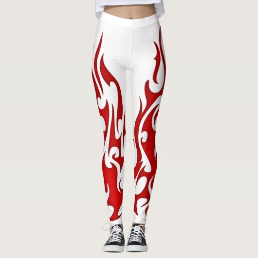 "Feuerlauf"-Leggings Leggings (Vorderseite)