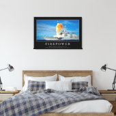 Feuerleistung: Inspiration Leinwanddruck (Insitu (Schlafzimmer))