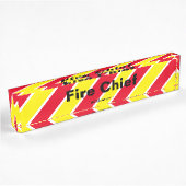 Feuerleitblech Namensplakette