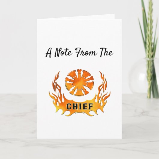 Feuerleitnotizen Karte (Vorderseite)