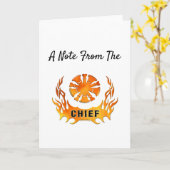 Feuerleitnotizen Karte (Gelbe Blume)