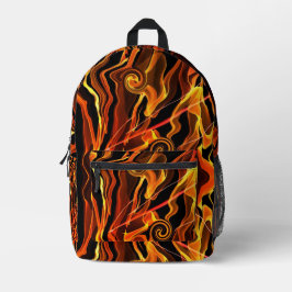 Feuerlicht Bedruckter Rucksack