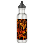 Feuerlicht Edelstahlflasche (Links)