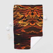 Feuerlicht Golfhandtuch (Insitu)