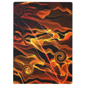 Feuerlicht Klemmbrett (Rückseite)