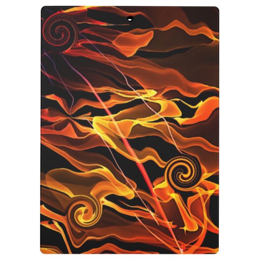 Feuerlicht Klemmbrett (Rückseite)