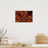 Feuerlicht Poster (Küche)