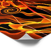 Feuerlicht Poster (Ecke)