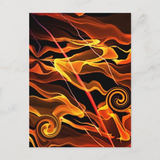 Feuerlicht Postkarte (Vorderseite)