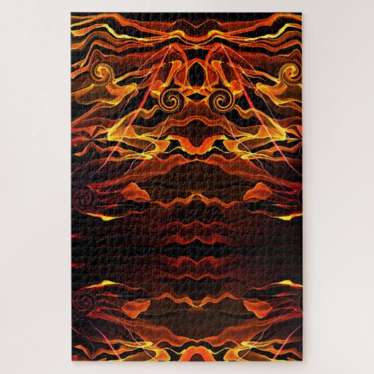 Feuerlicht Puzzle (Vertikal)